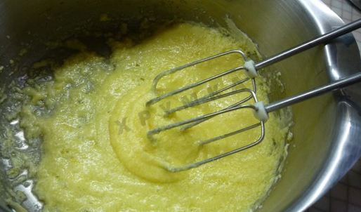 быстрый яблочный пирог с творожной заливкой