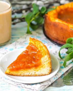 Дрожжевой открытый пирог