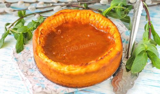 дрожжевой открытый пирог