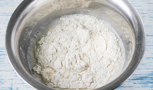 дрожжевой открытый пирог