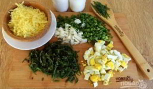 грузинский пирог с тархуном и сыром