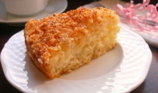 изумительный кокосовый пирог