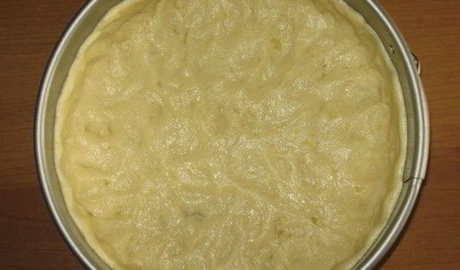 картофельный пирог с сытной мясной начинкой