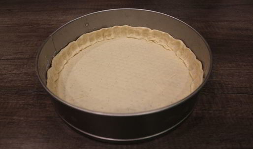 киш из слоеного теста