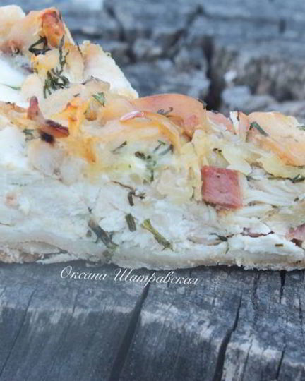 Рецепт киша с курицей