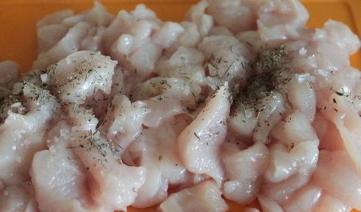 киш с курицей