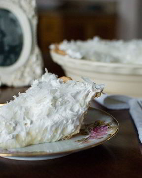 Кокосовый кремовый пирог