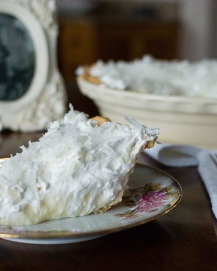Рецепт кокосового кремового пирога