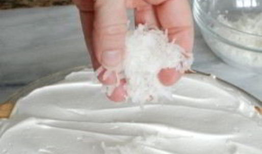 кокосовый кремовый пирог