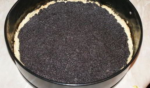 маковый пирог со сметаной