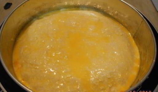 морковно-сырный пирог