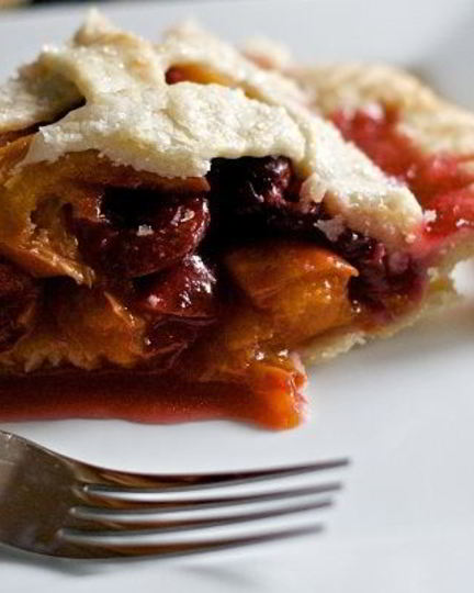 Рецепт персикового пирога