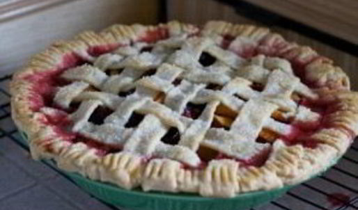 персиковый пирог