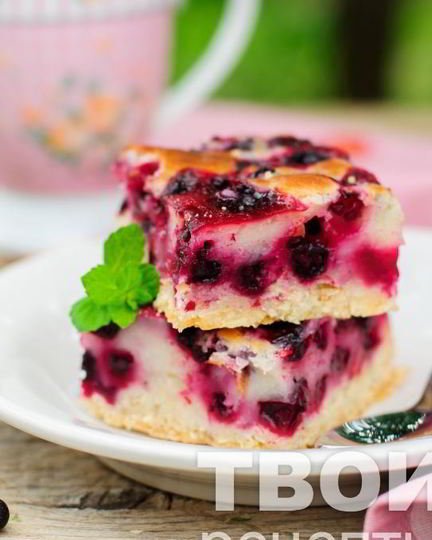 Рецепт пирога без яиц