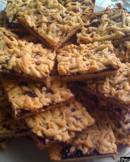 Рецепт пирога из песочного теста с вареньем тертый