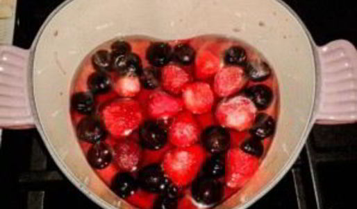 пирог из замороженных ягод