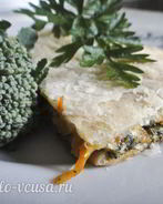Пирог с брокколи