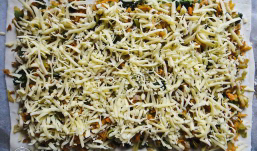 пирог с брокколи