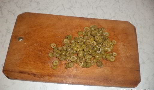 пирог с фаршем и оливками