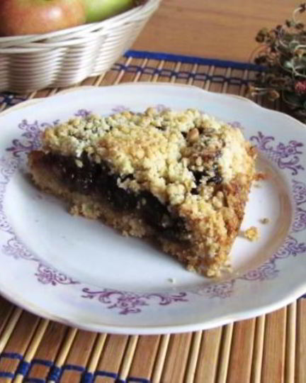 Рецепт пирога с грушевым вареньем