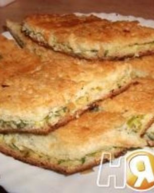Пирог с луком