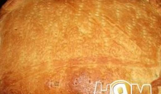 пирог с луком