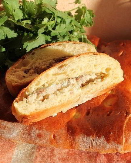 Рецепт пирога с сельдью