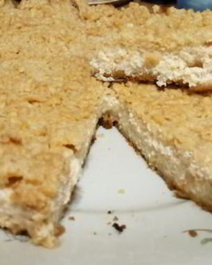 Пирог с творогом