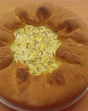 Пирог со щавелем