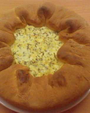 Пирог со щавелем