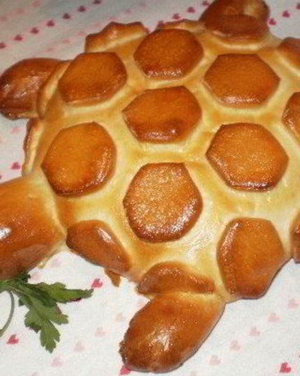 Рецепт пирогов черепахи с капустой