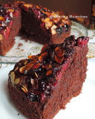 Шоколадный пирог на сметане