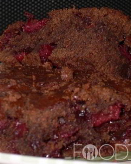 Рецепт шоколадного пирога с вишней