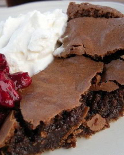 Рецепт шведского пирога-размазни kladdkaka с сыром