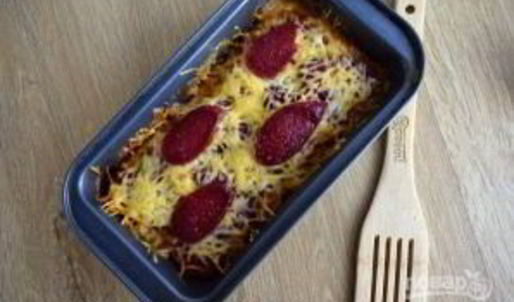 слоеный картофельный пирог