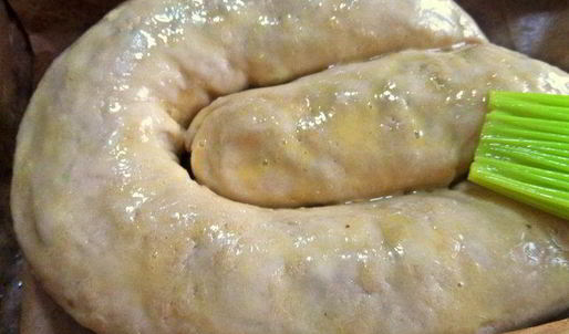 сырный пирог-рулет