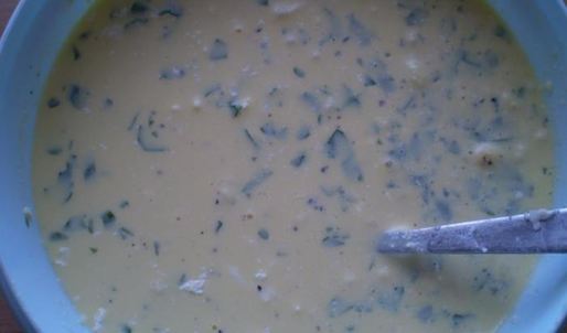 томатный киш с ветчиной и брынзой