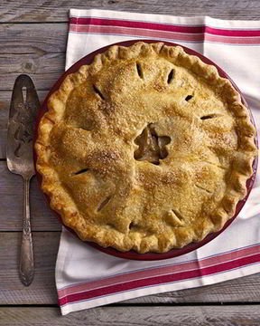 Традиционный американский яблочный пирог