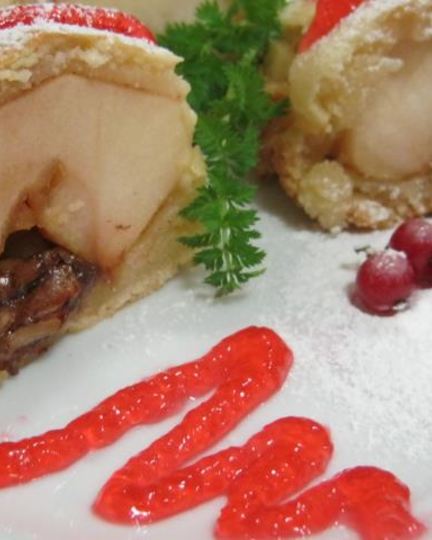 Рецепт творожного пирога с яблоками