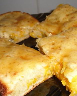 Тыквенный пирог с киви