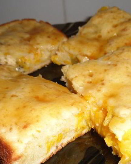 Рецепт тыквенного пирога с киви