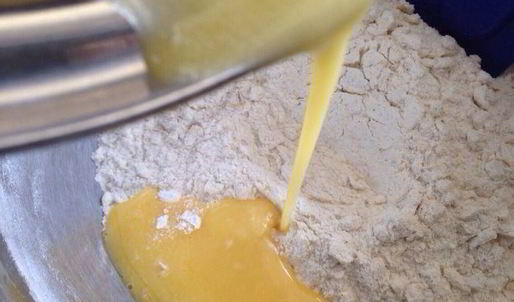 яблочно-овсяный пирог