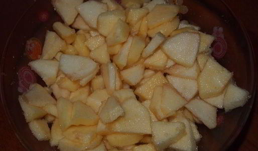 яблочный пирог из вкусного теста со сливочной заливкой