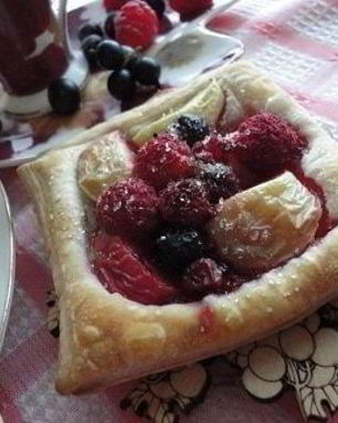 Ягодные дачные пироги