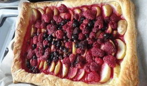 ягодные дачные пироги