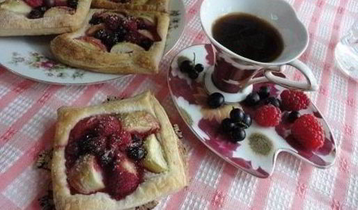 ягодные дачные пироги