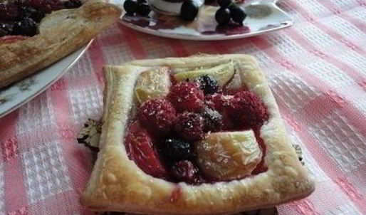 ягодные дачные пироги