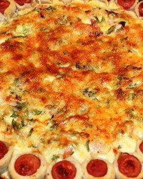 Заливная пицца-пирог