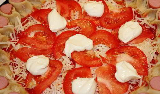 заливная пицца-пирог