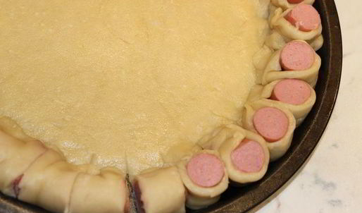 заливная пицца-пирог